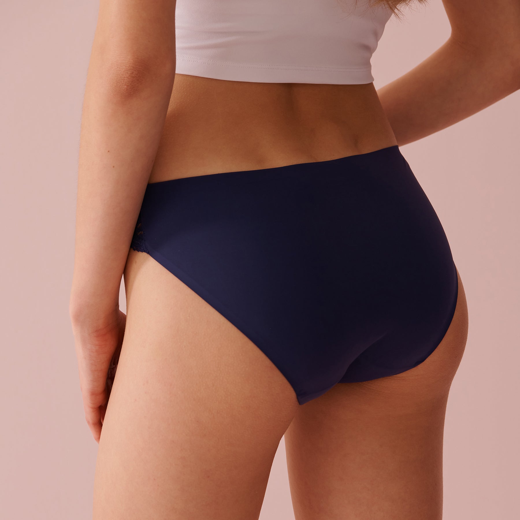Back of the purple bikini period panty – NEWEX