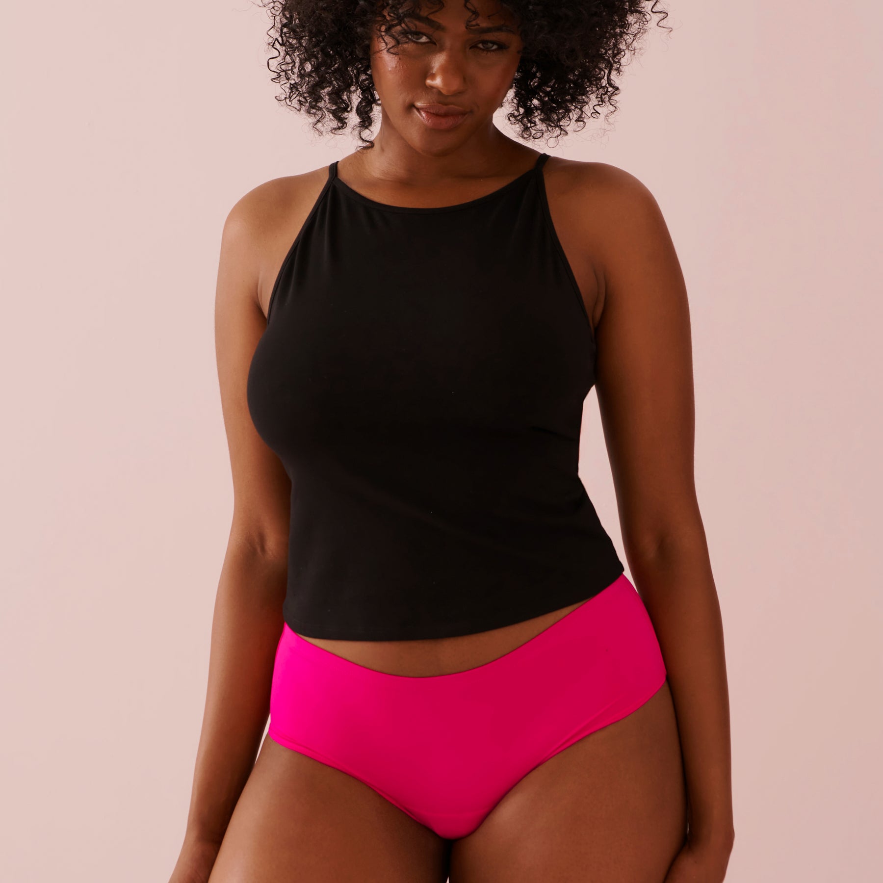 Pink hiphugger period panty – NEWEX