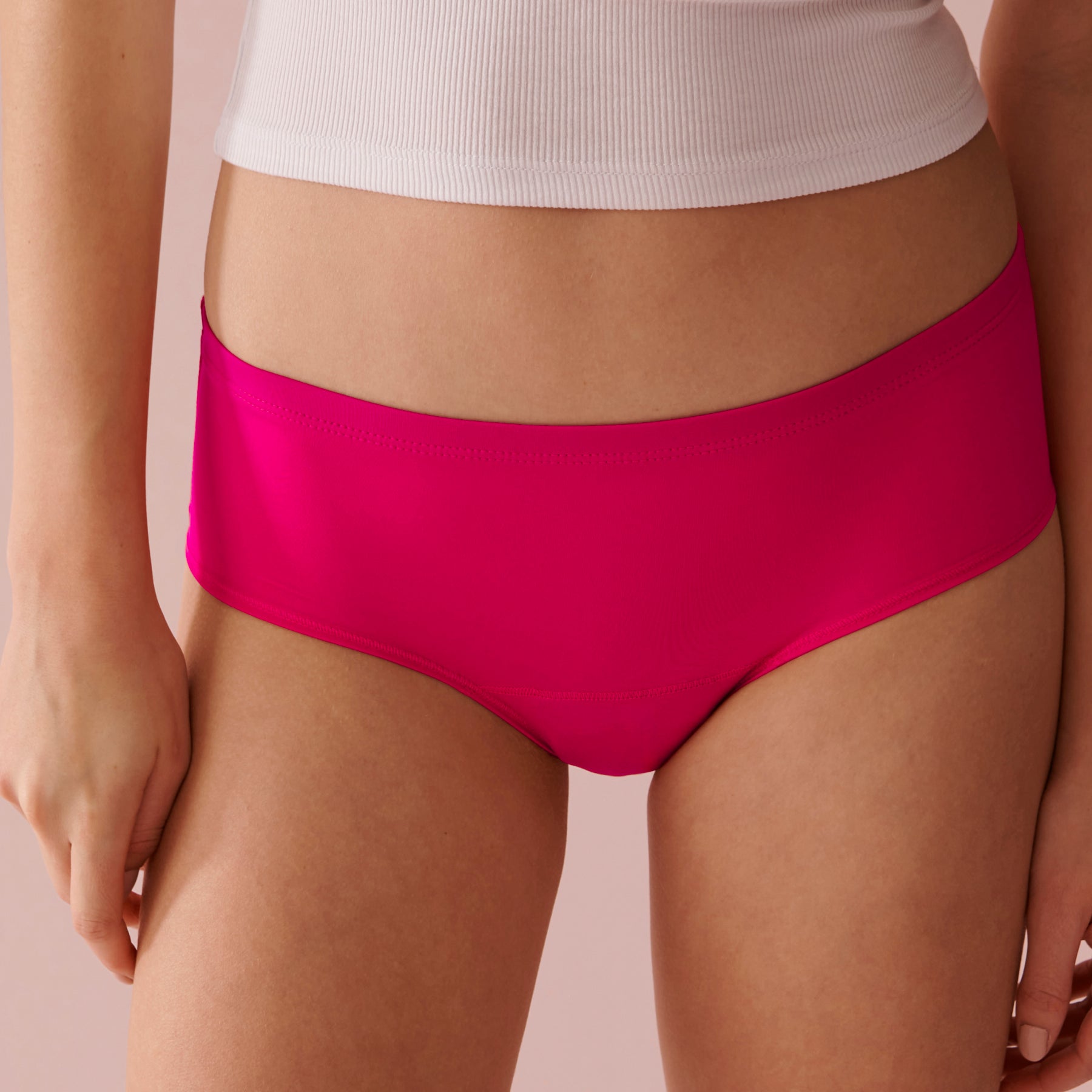From of the pink hiphugger period panty – NEWEX