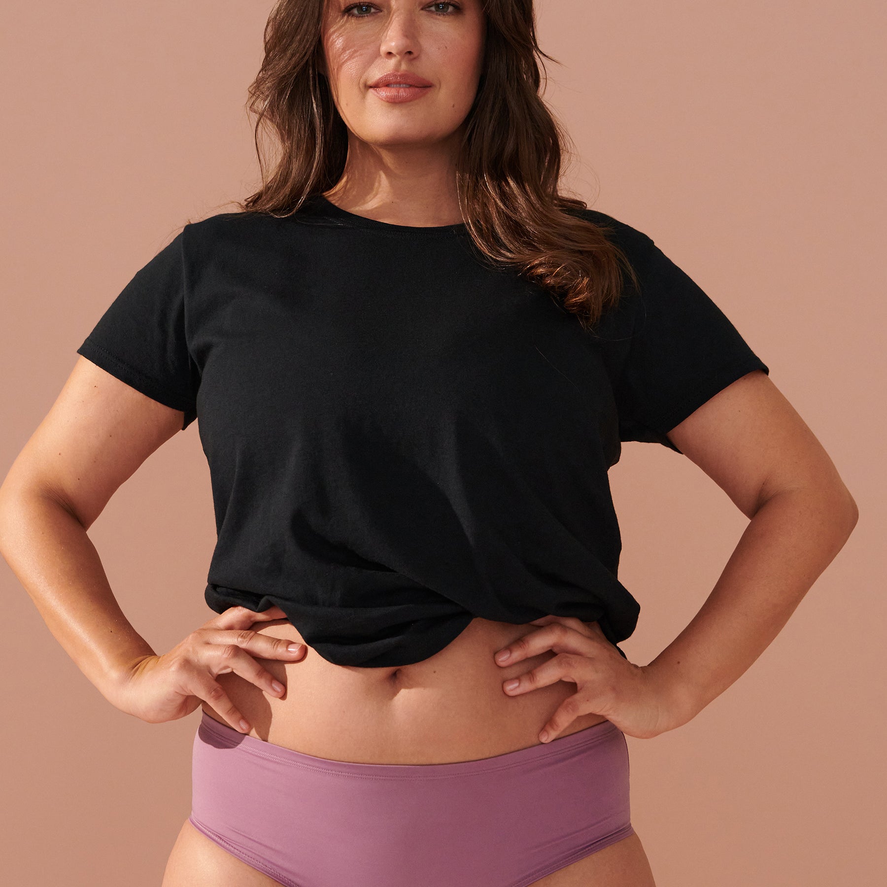 Purple hiphugger period panty – NEWEX