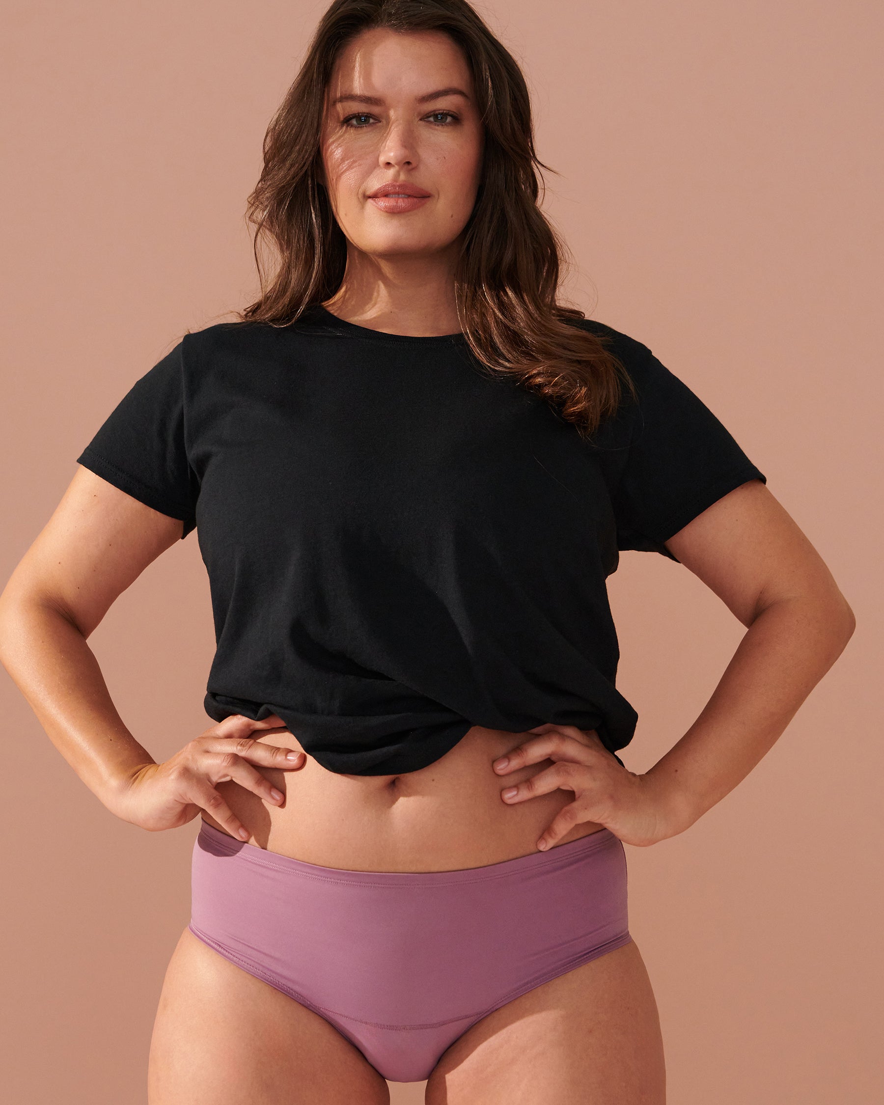 Purple hiphugger period panty – NEWEX
