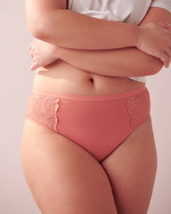 Front of the pink bikini period panty - NEWEX